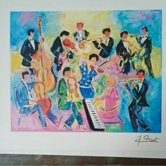 Jean-Claude Picot “Le Sacre du Printemps” Seriolithograph New Print - Picture 3 of 11